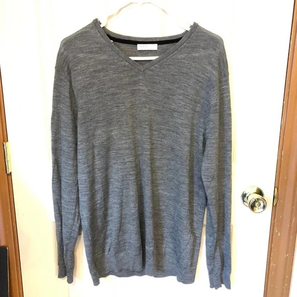 Selected/Homme Identity 100% Merino Wool Men Sweater Size Xl - Picture 1 of 7
